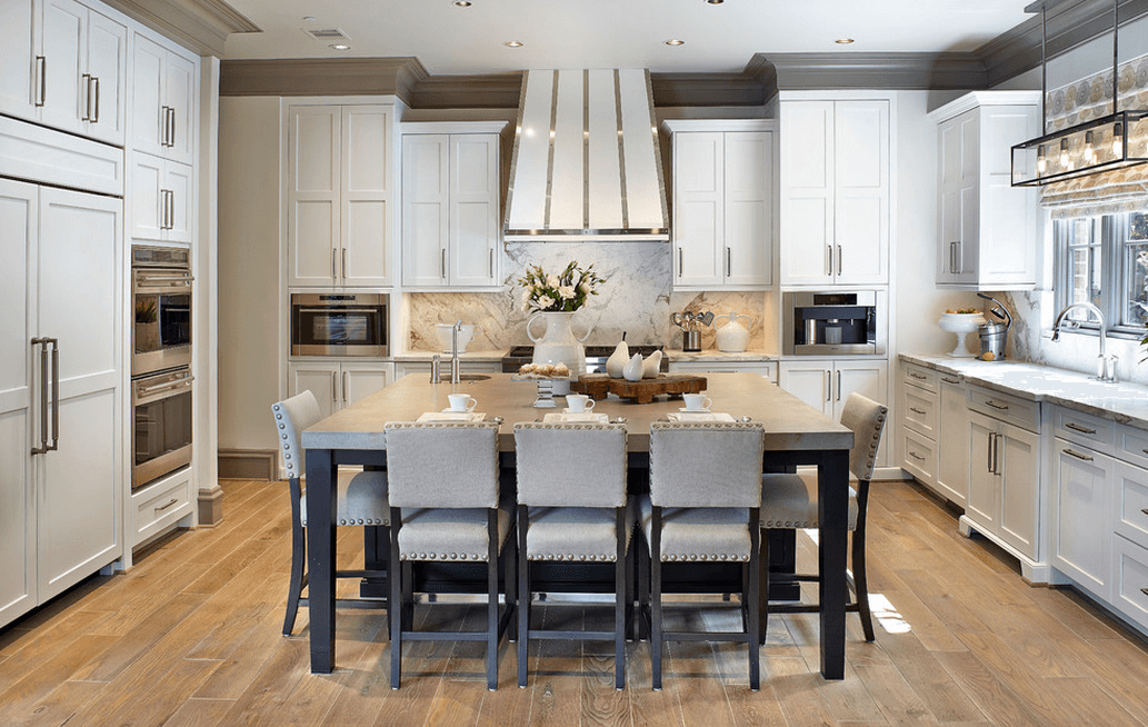 kitchen islands with seating 60 kitchen island ideas and designs - freshome.com YRBVWAA