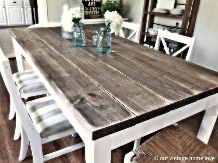 kitchen tables farmhouse-kitchen-tables-and-chairs-distressed-farmhouse-table. RPTOXVR