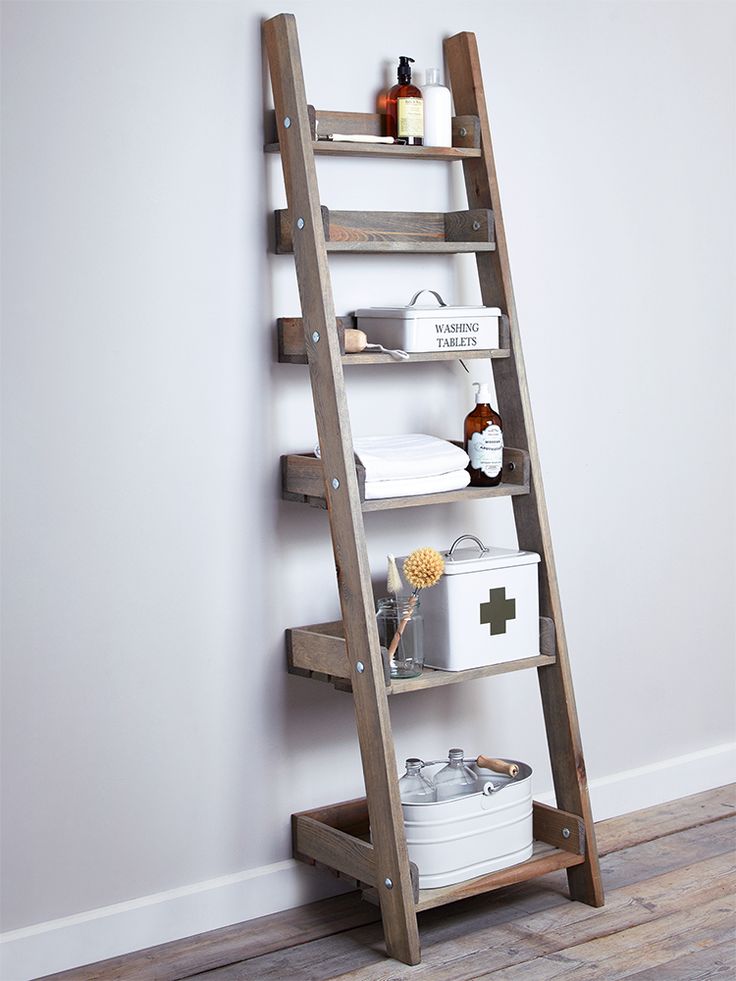 ladder shelves add this bathroom ladder shelf more MZOGVTP