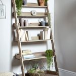 ladder shelves picture of outstanding storage ideas with a ladder shelving unit RVZZMFK
