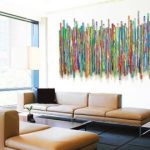 large abstract wall sculpture | original contemporary wall art | waiting  room VOMJUDJ