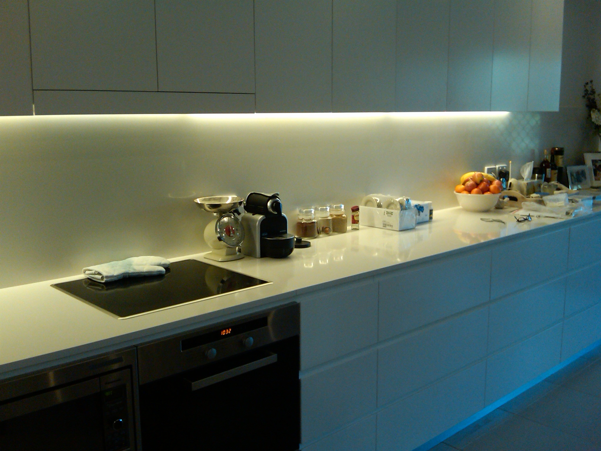 Led kitchen lighting led strip lighting installation dropped ceiling. kitchen . CQUTOBD