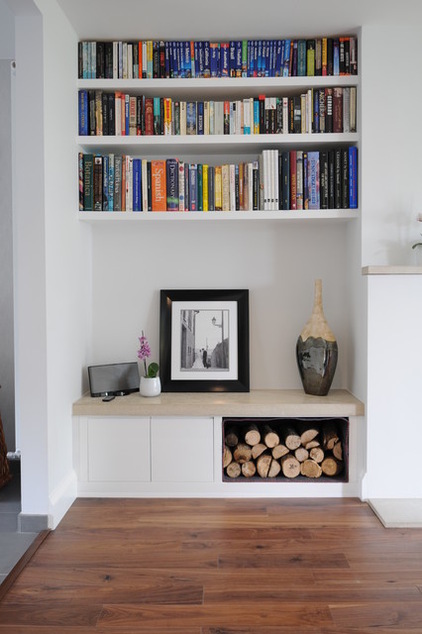 living room storage niches are perfect for organized built-in storage solutions. even simple  shelves looks NILLRUY