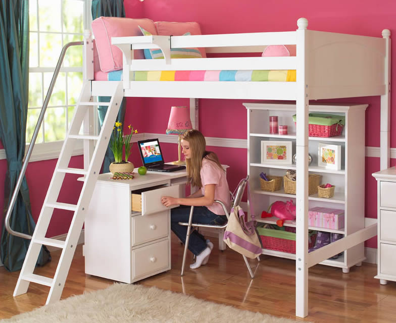 loft beds with desk creative adult loft bed photo RBMZMJZ