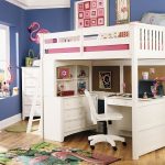 loft beds with desk view in gallery beautiful loft bed in pink and white with a desk MWPFNQN