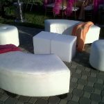 lounge furnitures white lounge furniture for rent; event furniture rental los angeles; white  benches KLIFBHI