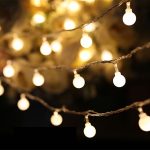 luminaria 50 led cherry balls fairy string decorative lights battery  operated wedding YPGFMCM