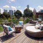 luxury garden furniture tosca daybed by luxury outdoor furniture brand tribù at twin peaks in LETDXAT