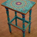 made to order. sold. this is an example. hand painted furniture, boho YJWKXPC