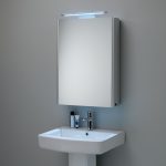 Mirrored Bathroom furniture image of: mirrored bathroom cabinet HODNLVS