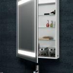 Mirrored Bathroom furniture laura aluminium backlit mirrored bathroom cabinet XLNEUIC