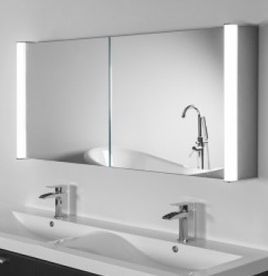 Mirrored Bathroom furniture super bright aura DZPDZNN