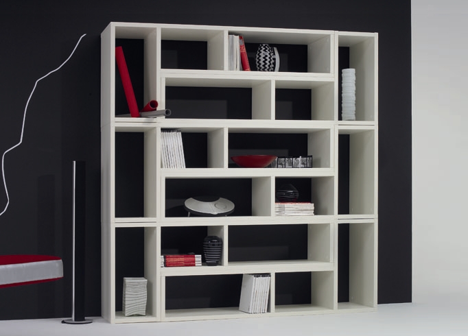 modern bookcases tema jigsaw large bookcase- adjustable/customizable. i want this for my  room! VTKNZOS