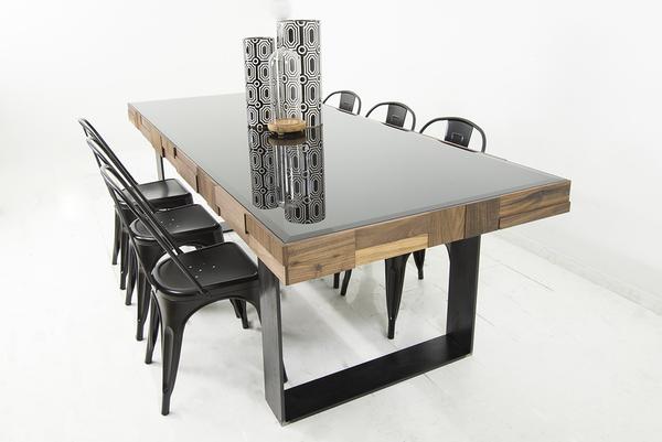 modern dining table kubist dining table WTEXAVD