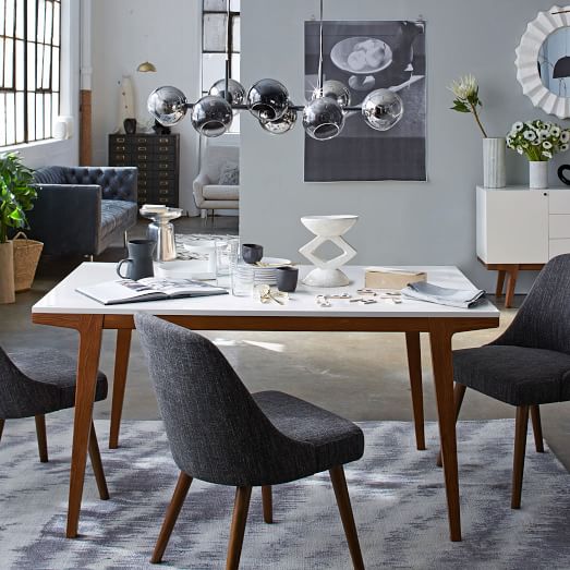 But modern dining table for compact space
rooms