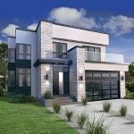modern house plan 80826pm has a second floor master suite with a wraparound VLTZWSN