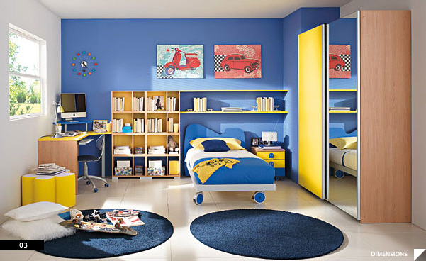 modern kids bedroom. furniture maker: columbini LWUUUEF