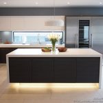 modern kitchen design #kitchen of the day: modern kitchen with luxury appliances, black u0026 white NCKNMPP