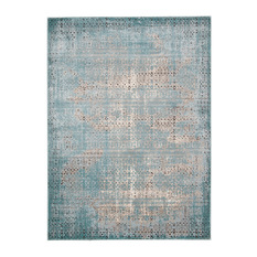 modern rugs nourison - karma rug, blue, ... IIBAMJW