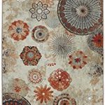 mohawk area rugs mohawk home printed indoor/ outdoor alexa medallion, 5u0027x8u0027, multi NQKPSVH