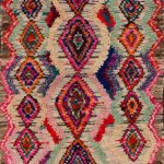 moroccan rug the colors in this rug are unreal. moroccan azayku berber multi rug #libelle KBJTAYD