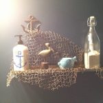 nautical bathroom decor cute shelf decor for a nautical bathroom! make sure you put a real LESWWSX