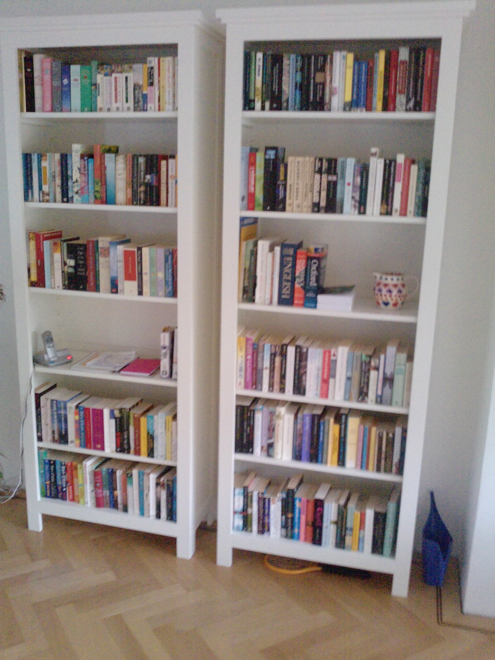 new book cases with books IYVAENH