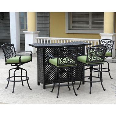 Outdoor bar set renaissance outdoor bar set - 5 pc. OTJKPZN