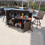 Outdoor bar set ... simply the best in outdoor bars and bar stools - alfresco home TCXNSPM
