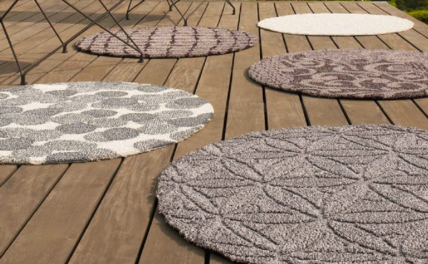 outdoor carpets these are indoor worthy carpets-generously-sized square, rectangular and  round shapes in a MASLSSU