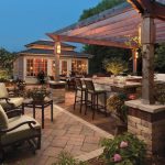 outdoor living outdoor kitchen by unilock at benson stone co. in rockford, il MYVNKJO