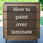 painted furniture ideas how to paint over laminate and why i love furniture with laminate tops NIYEIZB