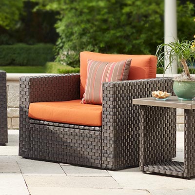 Patio chair cushions- accessories for
designing a patio