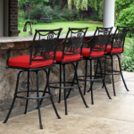 patio furniture clearance salina bar height stools set of two by leisure select IVSUHBV