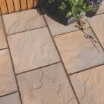 paving slabs brown blend derbyshire single paving slab (l)450mm (w)450mm IRKNEKX