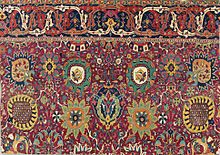 persian carpet safavid kerman u0027vaseu0027 carpet fragment, southeast persia, early 17th century MHEQLUT