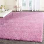 pink rugs santa monica shag pink 5 ft. 3 in. x 7 ft. 6 in IQORDJK