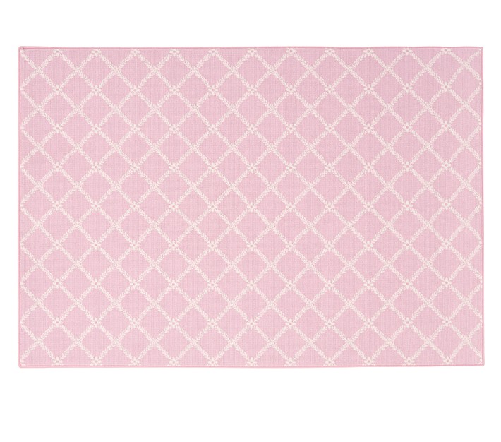 pink rugs stark milan rug - pink | pottery barn kids SKWCBTG