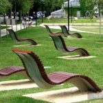 public benches design - urban furniture NXRDBOW