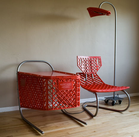 recycled furniture recycled shopping carts: 3-piece living room furniture set FGIYKMN