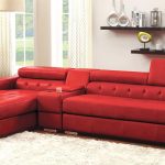 red sectional sofa 18 stylish modern red sectional sofas WZSVRJG