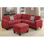 red sectional sofa red sectional sofas | wayfair NFCPGQU