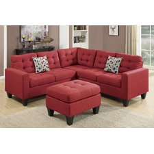 red sectional sofa red sectional sofas | wayfair NFCPGQU