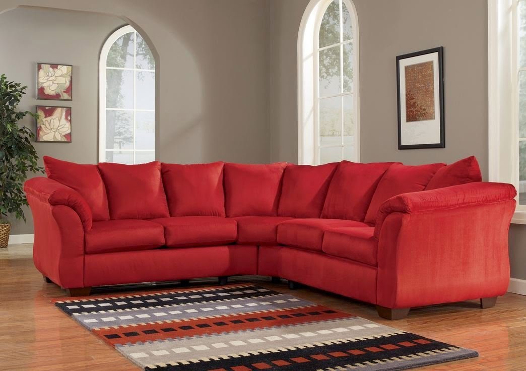 red sectional sofa red upholstery fabric sectional WSGQFFV
