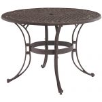 round patio table home styles biscayne 48 SYQWQTI