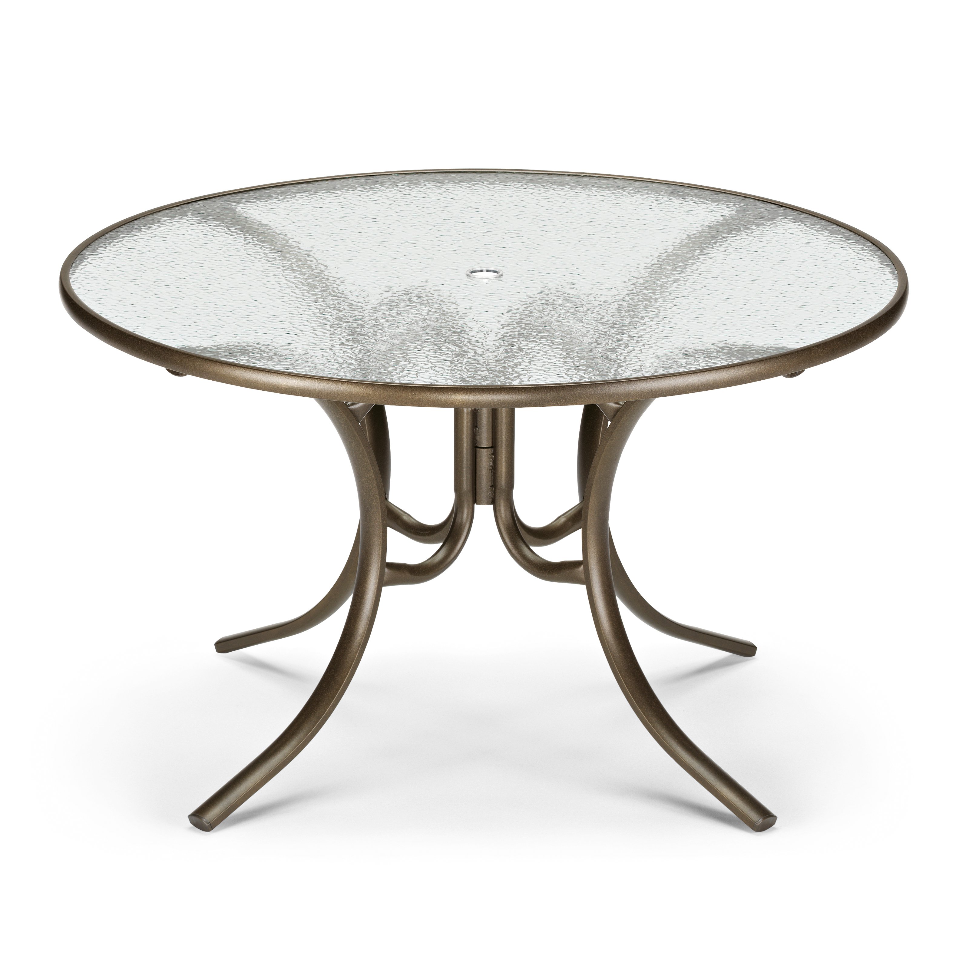 round patio table round glass top patio dining table - patio dining tables at hayneedle GENDWNF