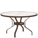 round patio table tropitone 48 round glass dining table universal patio PDYWOSA