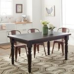 rustic dining tables grain wood furniture valerie 63-inch solid wood dining table PYPREEL