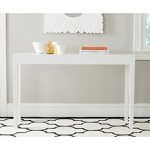 safavieh home collection kayson white console table YGOTPMY