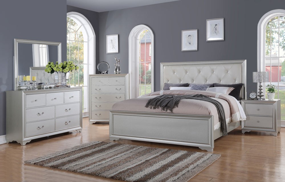 silver bedroom furniture LAIZMTV
